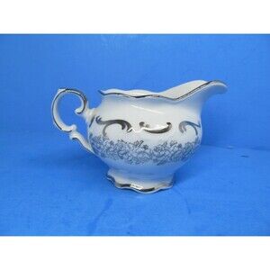 Cathedral Bridal Rose Bavaria West Germany 10 OZ Creamer In Excellent Condition